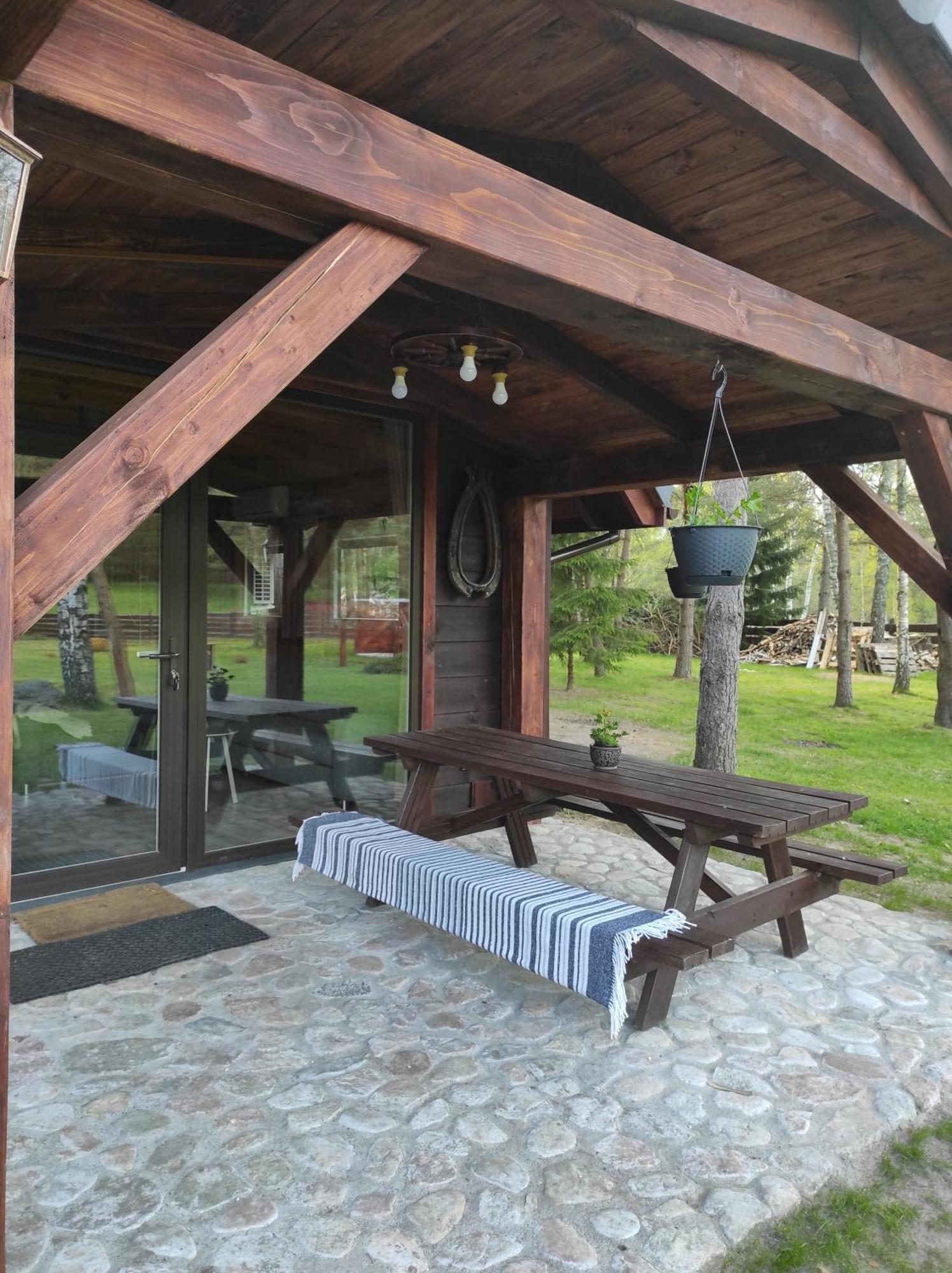 Dom Nad Stawem Krawno Villa Piecki  Exterior photo